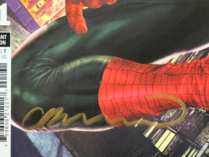 The Amazing Spider-Man (Giant Size) #1 Lee Bermejo variant cover signed by Lee Bermejo