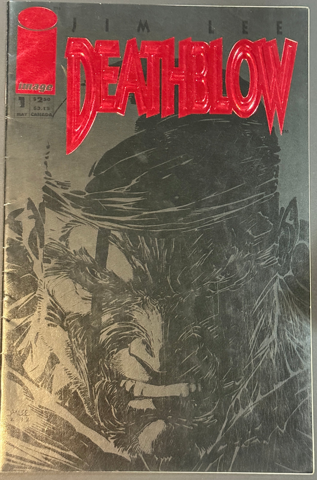 Deathblow #1 (1993) foil Jim Lee