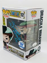 Load image into Gallery viewer, Dracule Mihawk 1521 One Piece Funko exclusive funko pop signed by Steven John Ward
