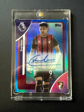 Load image into Gallery viewer, 2025-26 Topps Premier League Evanilson Auto Blue Rainbow Foil #/150 Bournemouth
