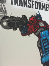 Load image into Gallery viewer, Transformers #13 Blank cover with Rick Sharif Original Blade Art (Optimus Prime)
