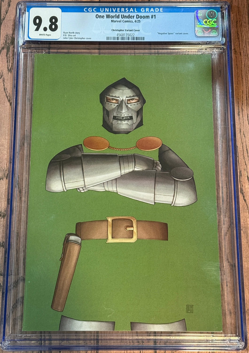CGC 9.8 One World Under Doom #1 2025 Marvel Comics 1st Print JTC Variant