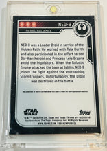 Load image into Gallery viewer, 2023 Topps Chrome Star Wars NED-B Auto - Dustin Ceithamer - Refractor
