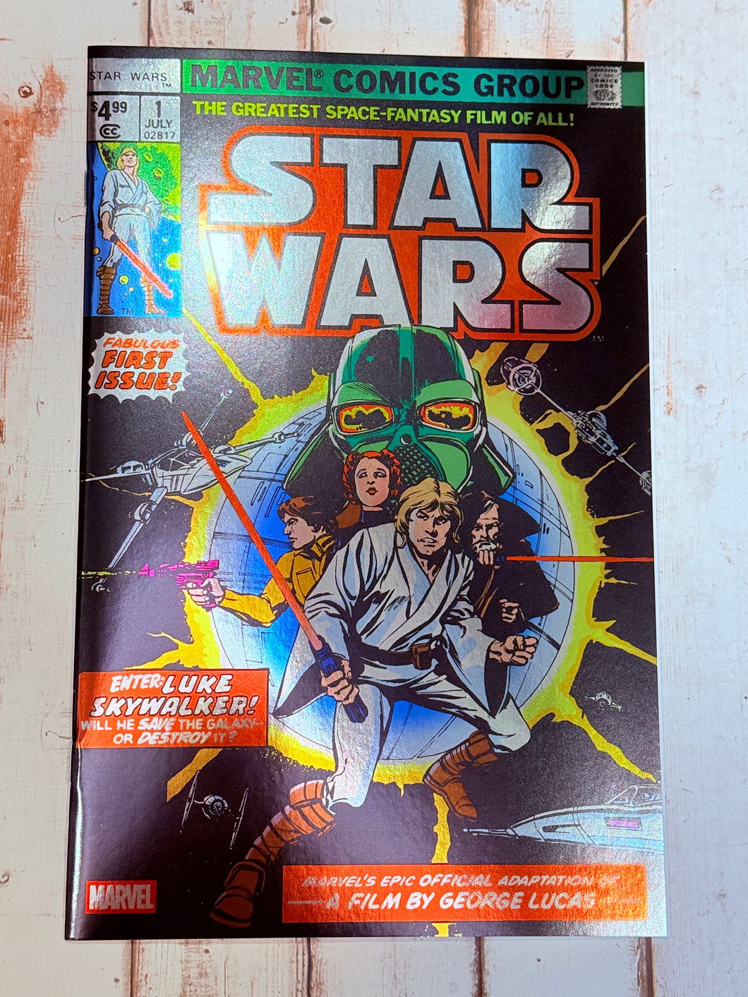 Star Wars #1 (2025) Facsimile Foil
