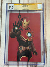 Load image into Gallery viewer, CGC SS 9.6 Iron Man #1 1st print JTC Negative Variant signed by John Tyler Christopher
