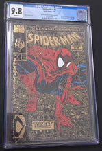 Load image into Gallery viewer, CGC 9.8 Spider-Man #1 (2025) Mexican Foil El Quinto Mundo Gold Edition limited to 1,000 Todd McFarlane
