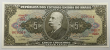 Load image into Gallery viewer, Brazil, 5 cruzeiros, ND (1964), UNC
