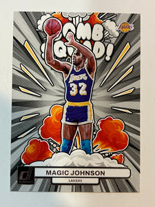 Magic Johnson #20 2023 Panini Donruss Bomb Squad