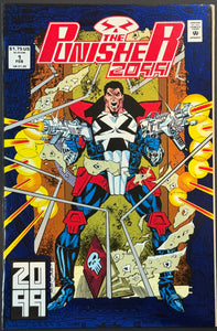 Punisher 2099 #1 (1993) Foil cover - Key Issue 🔑