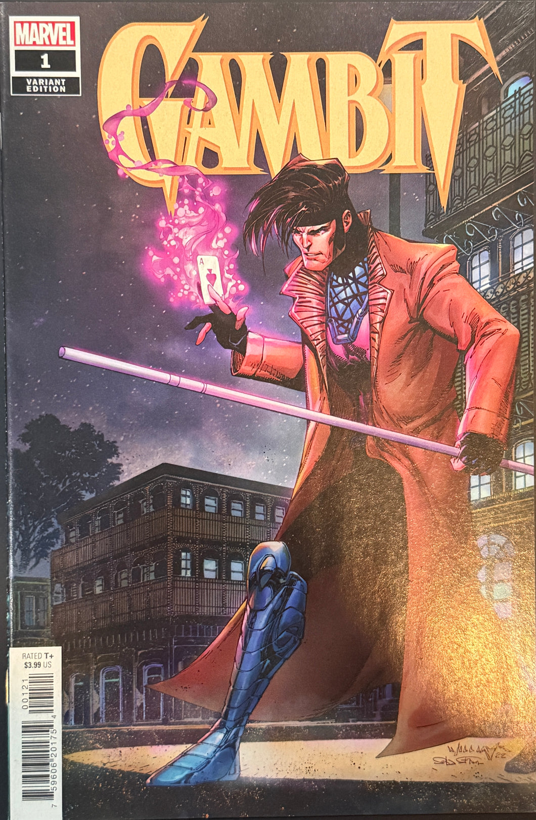 Gambit #1 (2022) Scott Williams cover