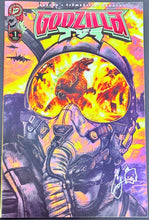 Load image into Gallery viewer, Godzilla #1 Camron Johnson exclusive trade limited to 3,000 signed by Camron Johnson
