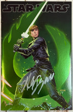 Load image into Gallery viewer, Star Wars Vol 6 #1 Ken Lashley Foil Cover Signed by Alex Segura
