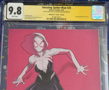 Load image into Gallery viewer, CGC x JSA 9.8 Amazing Spider-Man #20 2023 Marvel Comics 1st Print Signed David Nakayama Variant (crack in slab along label)
