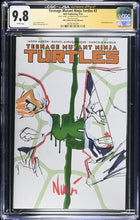 Load image into Gallery viewer, CGC x JSA 9.8 Teenage Mutant Ninja Turtles #2 signed and sketched by Eddie Nunez
