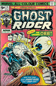 Ghost Rider #14 (1975) Cover by Ron Wilson and Frank Giacoia