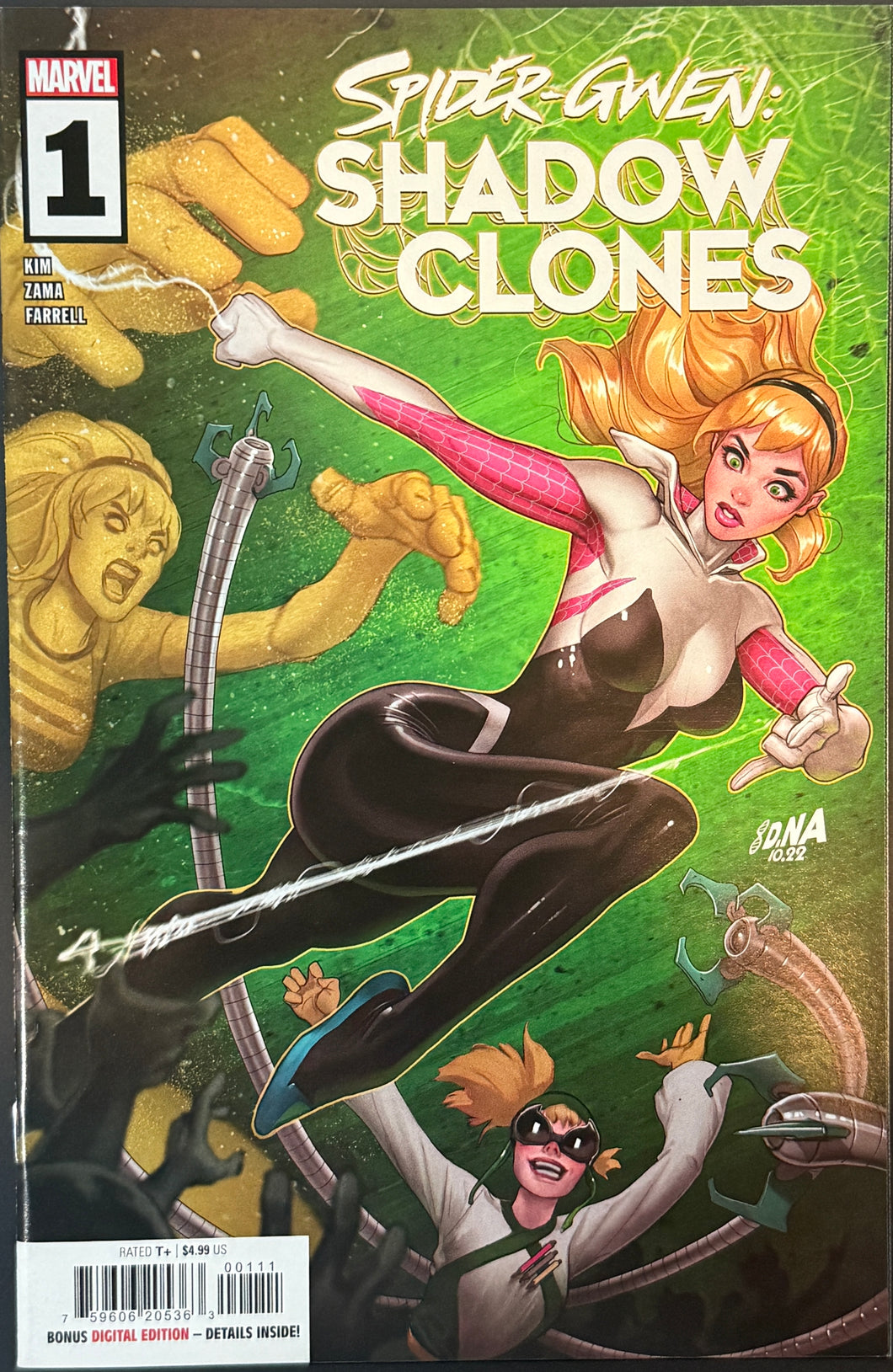 Spider-Gwen Shadow Clones #1 (2023) David Nakayama Cover