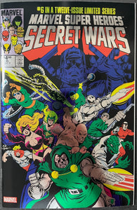 Marvel Super Heroes Secret Wars #6 (1984) Facsimile Edition Foil Cover