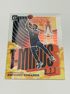 Anthony Edwards #11 2021 Panini Donruss Optic T Minus 3 2  1