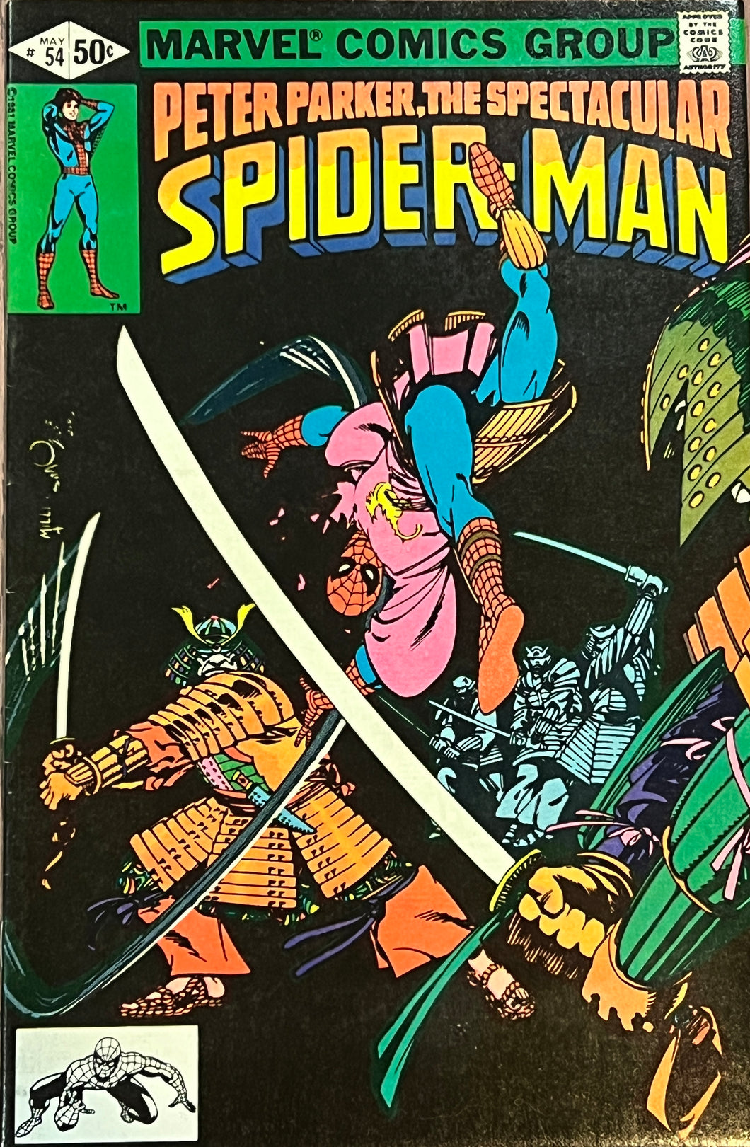 Peter Parker, Spectacular Spider-Man #54 (1981)