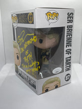 Load image into Gallery viewer, Ser Brienne of Tarth 87 Game of Thrones Box Lunch Exclusive signed by Gwendoline Christie with quote
