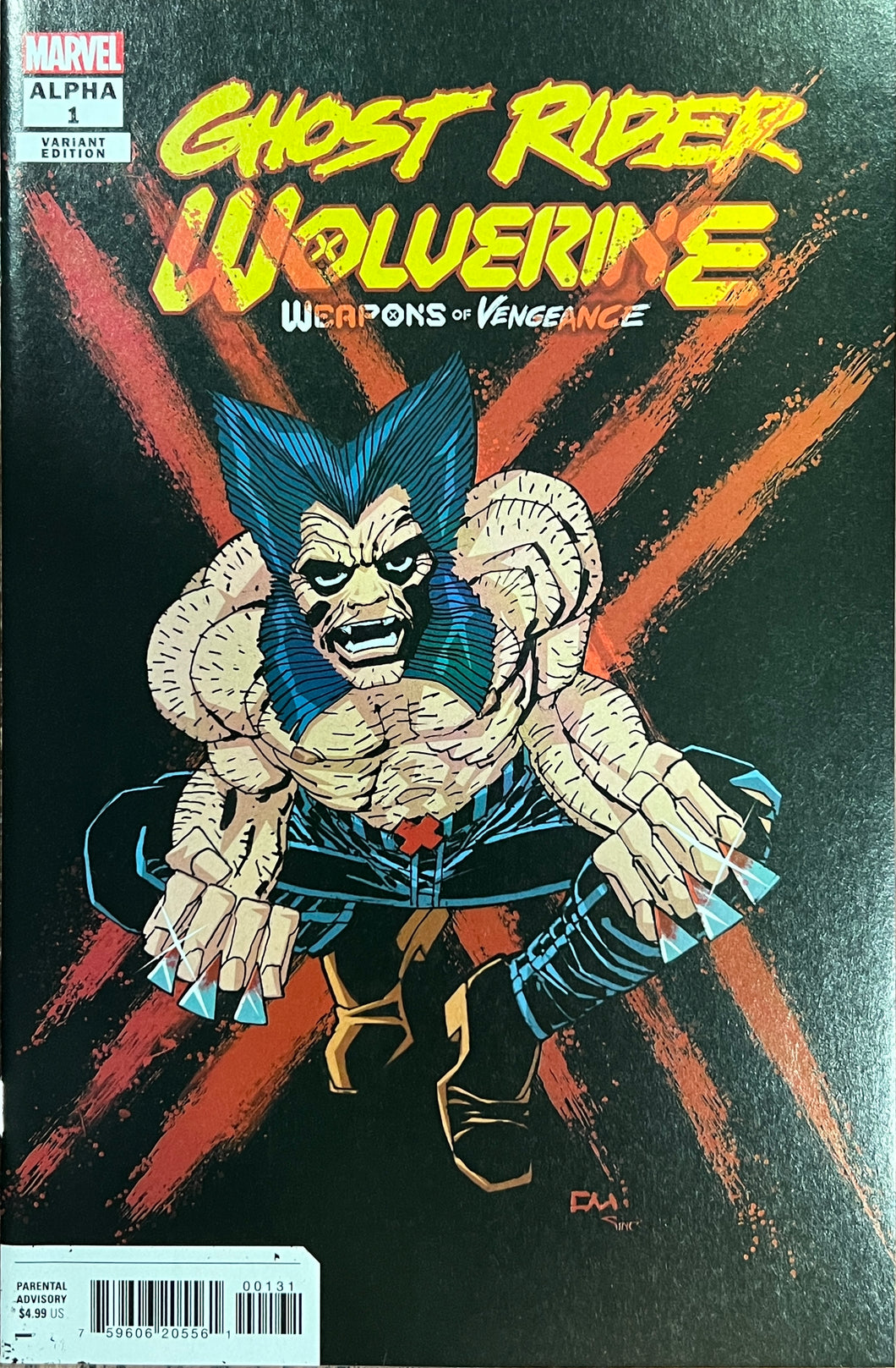 Ghost Rider Wolverine Weapons Of Vengeance Alpha #1 (One Shot) Variant Frank Miller Cover