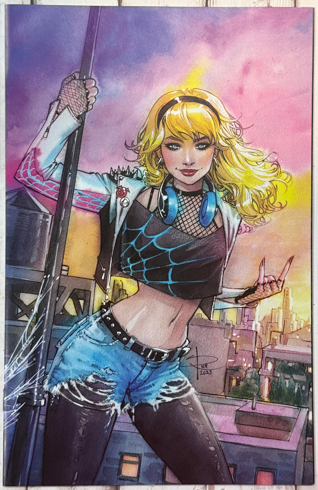 Spider-Gwen Annual #1 Sabine Rich virgin exclusive limited to 1,000