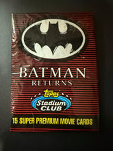 Load image into Gallery viewer, Topps Stadium Club Batman Returns Pack

