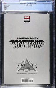 CGC 9.8 LAURA KINNEY WOLVERINE #1 TOKYO COMIC CON PEACH MOMOKO EXCLUSIVE