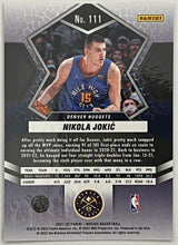 Load image into Gallery viewer, Nikola Jokic #111 2021 Panini Mosaic
