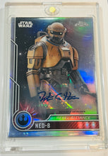 Load image into Gallery viewer, 2023 Topps Chrome Star Wars NED-B Auto - Dustin Ceithamer - Refractor
