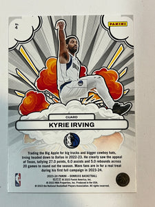 Kyrie Irving #4 2023 Panini Donruss Bomb Squad