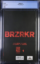 Load image into Gallery viewer, CGC 9.8 BRZRKR #1 7/25 Zoe Lacchei Cover
