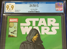 Load image into Gallery viewer, CGC 9.9 Star Wars #1 E.M Gist exclusive cover limited to 1999
