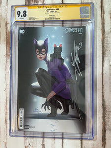 CGC SS 9.8 Catwoman #64 signed by Inhyuk Lee