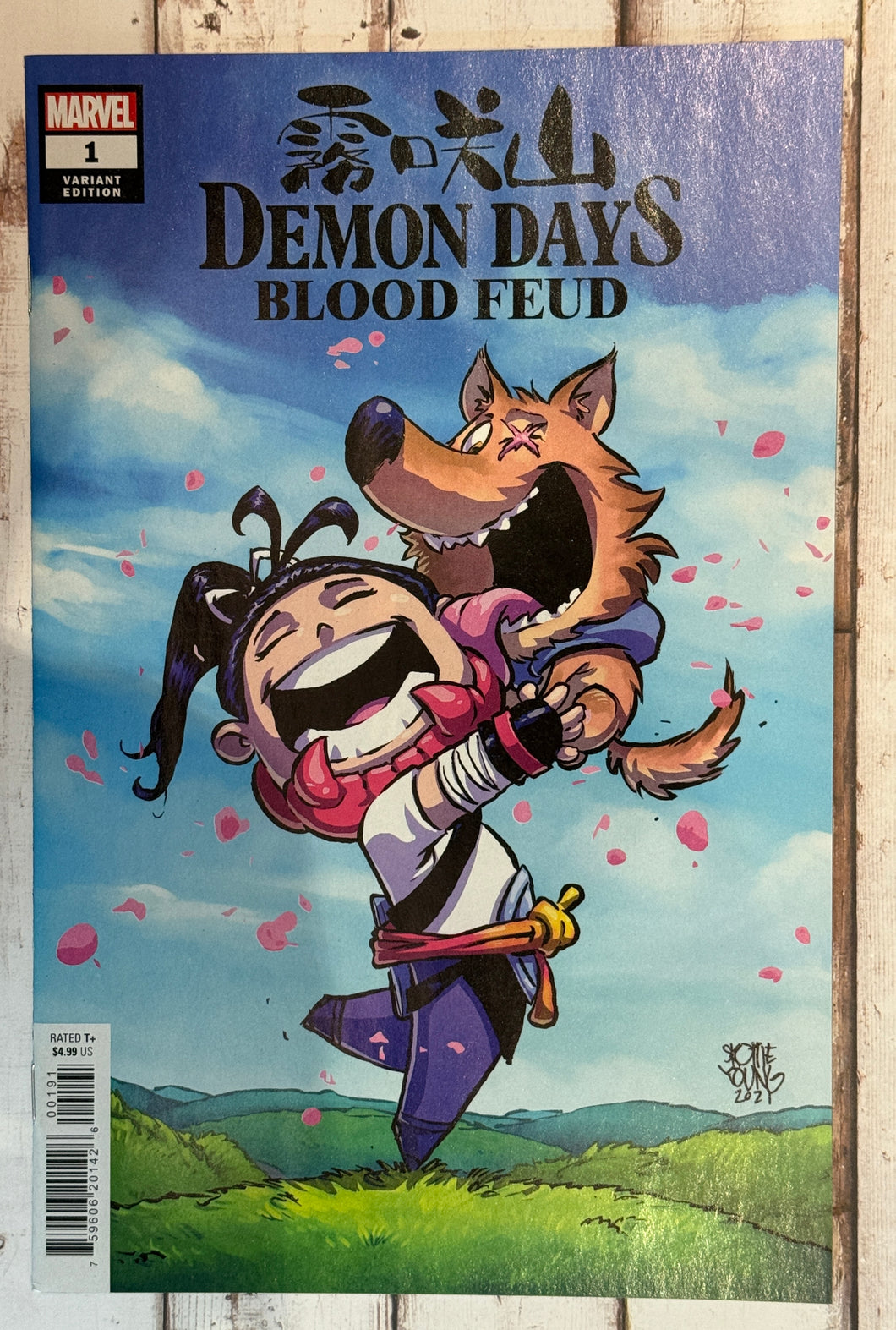 Demon Days Blood Fued #1 Skottie Young Variant