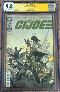 CGC x JSA 9.8 G.I. Joe #1 2024 Marvel Comics 1st Print Signed Jerome Opeña Variant
