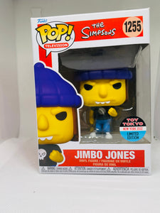 Jimbo Jones 1225 The Simpsons Toy Tokyo New York 2022 Limited Edition Funko Pop