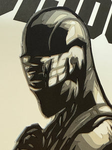 G. I. Joe #1 Blank cover with Original Blade Art by Rick Sharif (Snake Eyes)