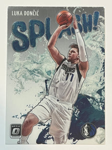 Luka Doncic #4 2021 Panini Donruss Optic Splash