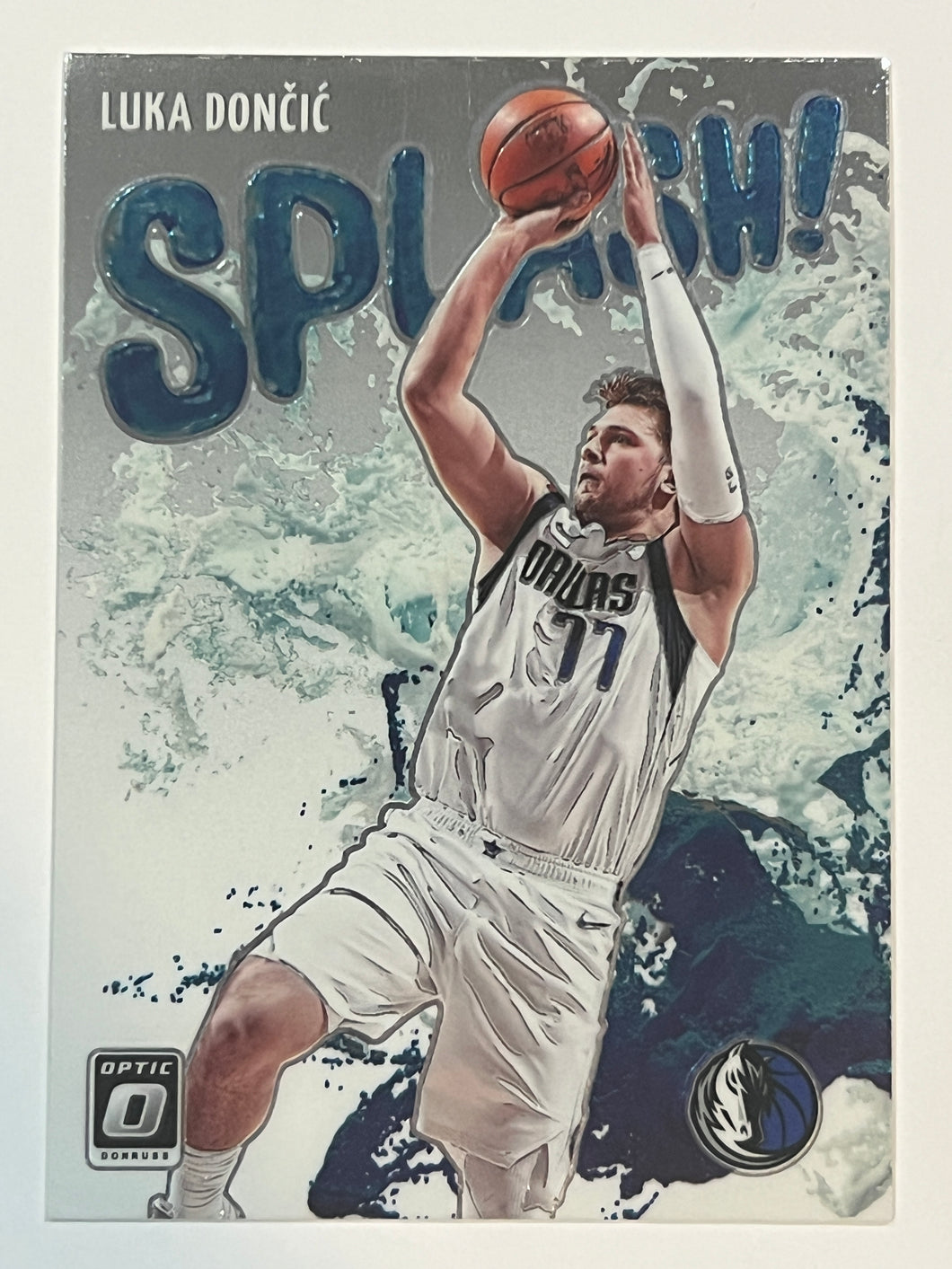 Luka Doncic #4 2021 Panini Donruss Optic Splash