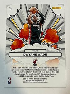 Dwyane Wade #17 2023 Panini Donruss Bomb Squad