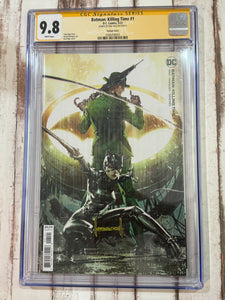 CGC SS 9.8 Batman : Killing Time #1 signed by Kael Ngu