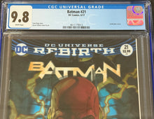 Load image into Gallery viewer, CGC 9.8 Batman #21 Lenticular cover
