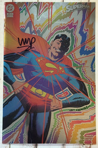 Superman : The Kryptonite Spectrum #1 Wes Craig Foil Cover signed by W. Maxwell Prince