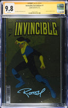 Load image into Gallery viewer, CGC SS 9.8 Invincible #1 signed by Ryan Ottley
