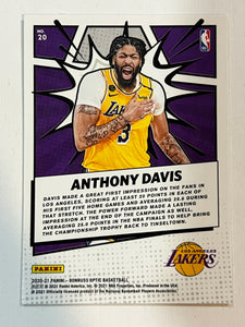 Anthony Davis #20 2020 Panini Donruss Optic My House