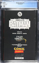 Load image into Gallery viewer, CGC 9.8 Absolute Batman #14 Tyler Kirkham exclusive limited to 3,000
