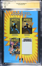 Load image into Gallery viewer, CGC x JSA 9.8 Invincible #1 cover A signed by Ryan Ottley
