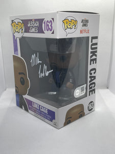 Luke Cage 163 Jessica Jones Funko Pop signed by Mike Colter