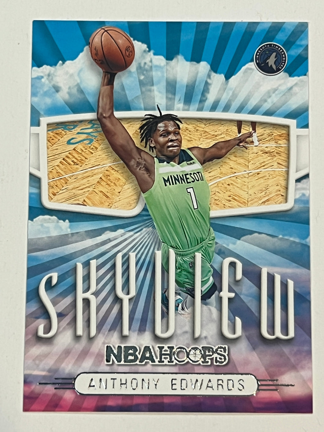Anthony Edwards #6 2022 Panini Hoops Skyview